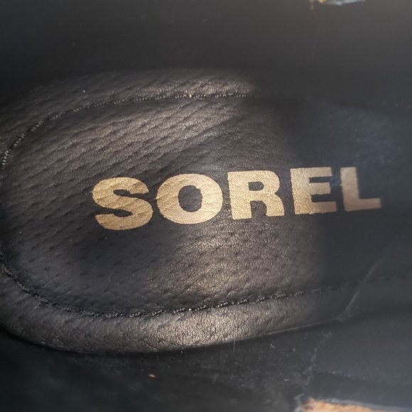 Sorel Slip On Ankle Bootie Size 9 Carmel Brown Suede Casual Outdoor Boots - Picture 12 of 12